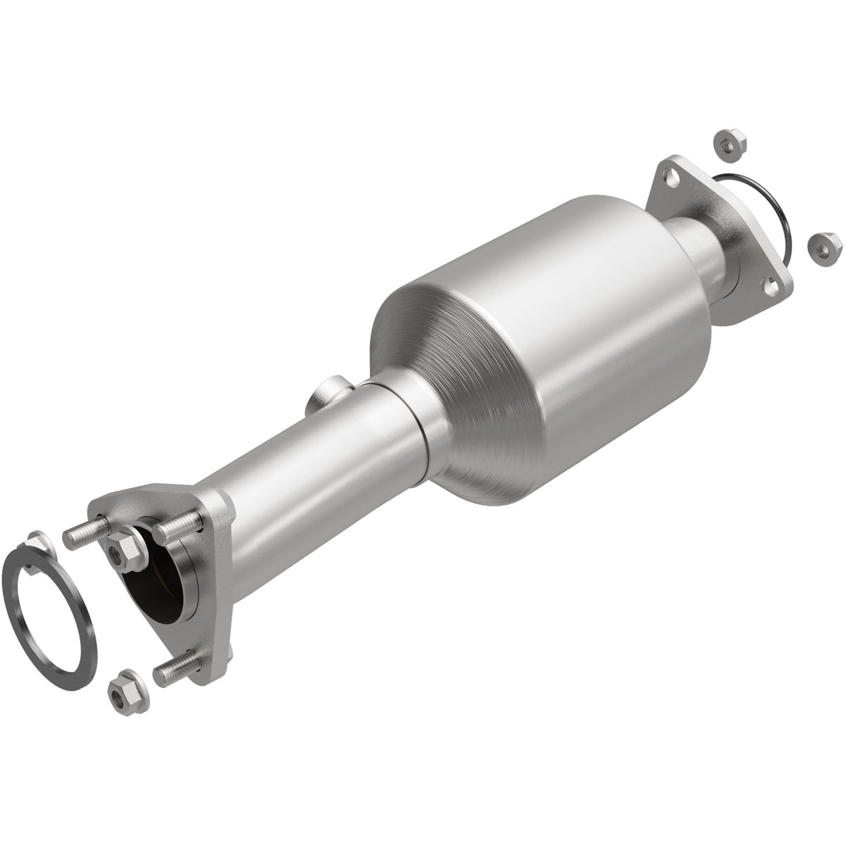 Stainless stainless steel catalytic converter from MagnaFlow Exhaust Products part number 280150