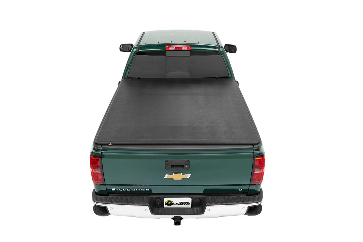 Black tonneau cover from Bestop part number 16216-01
