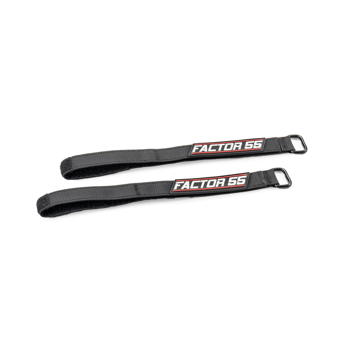 Black nylon hook and loop strap from Factor 55 part number 00071-2
