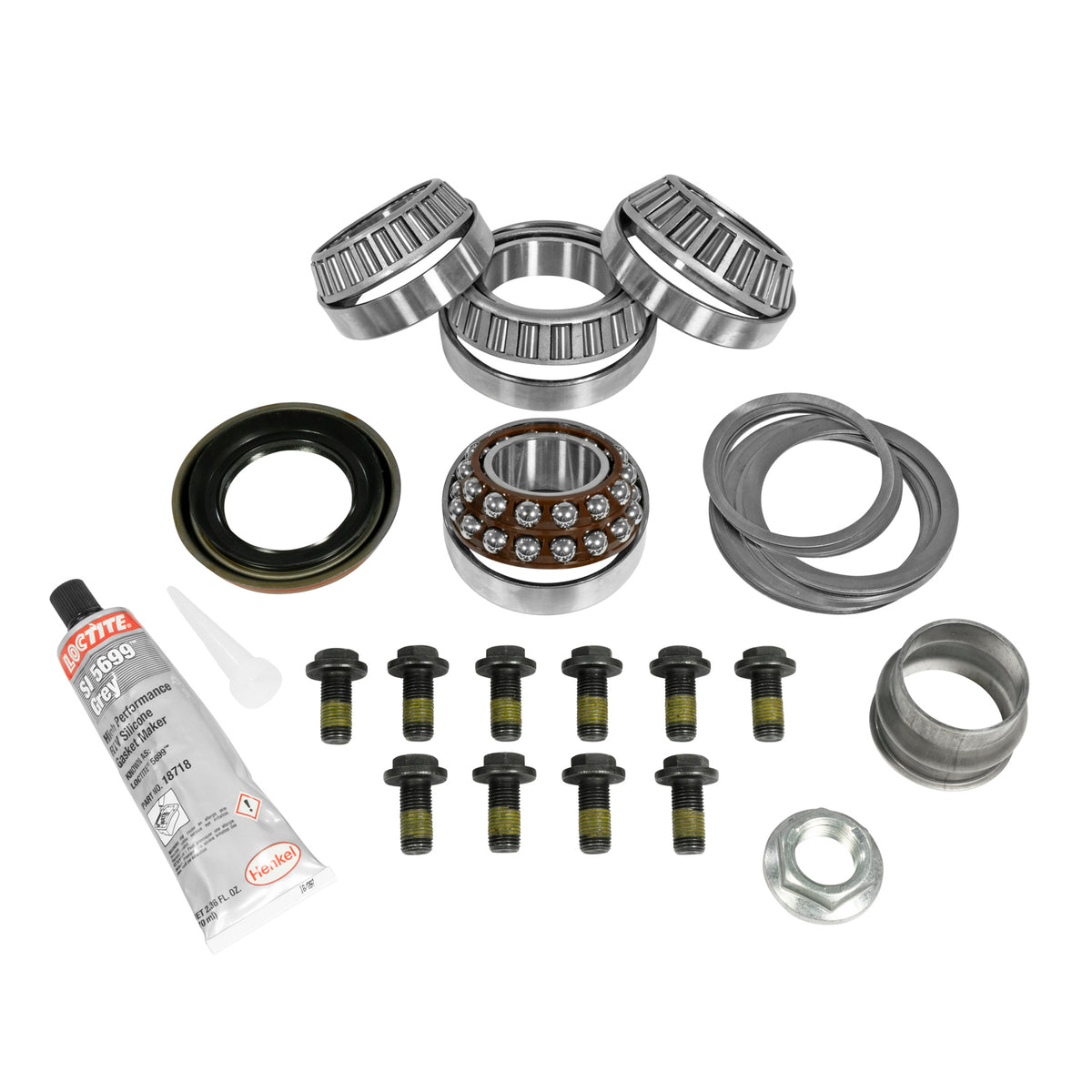 Axle Differential Bearing and Seal Kit from Yukon Gear and Axle part number YK D44JL-REAR
