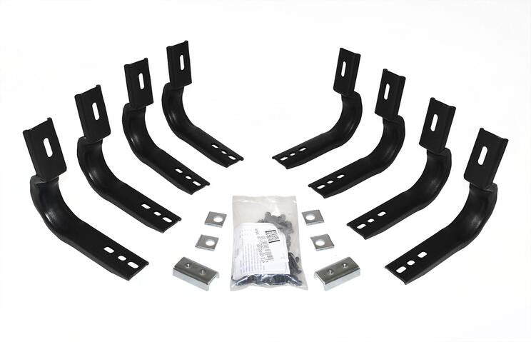 Mild steel step nerf bar mount kit from Big Country part number 392035