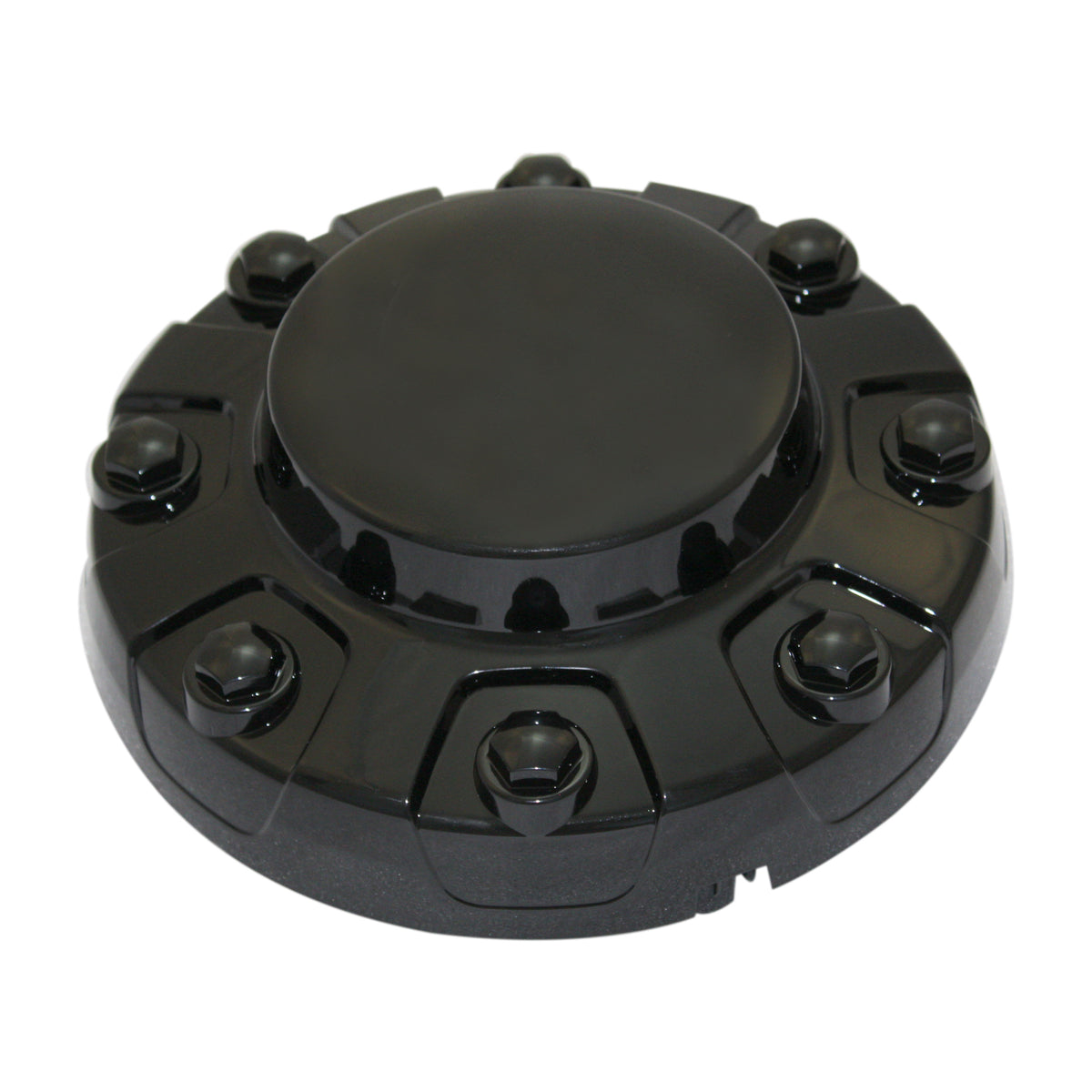 Black gloss painted abs plastic wheel cap from Coast To Coast part number IWCC9010BLK