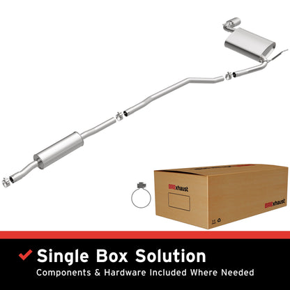 Satin exhaust system kit from BRExhaust part number 106-1016