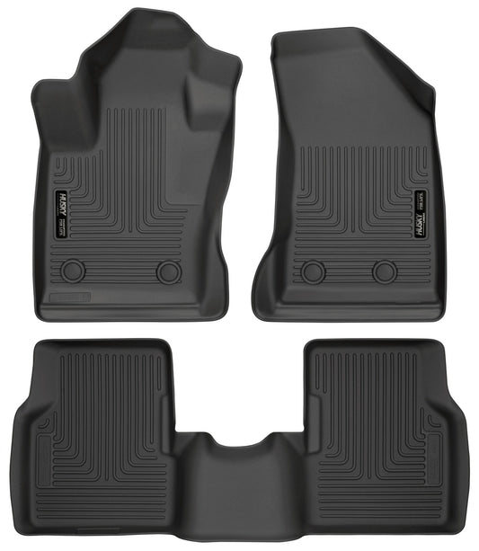 Husky Liners 95681 Weatherbeater - Front & 2nd Seat Floor LinersFloor LinerHusky Liners