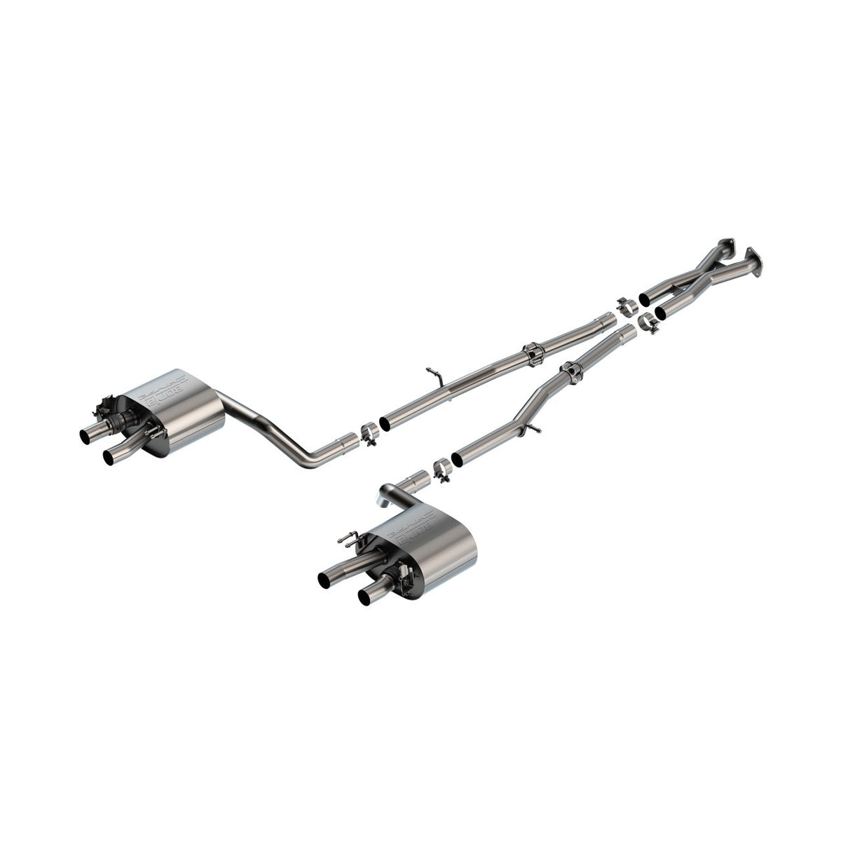 T-304 stainless steel exhaust system kit from Borla part number 140936