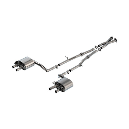 T-304 stainless steel exhaust system kit from Borla part number 140936