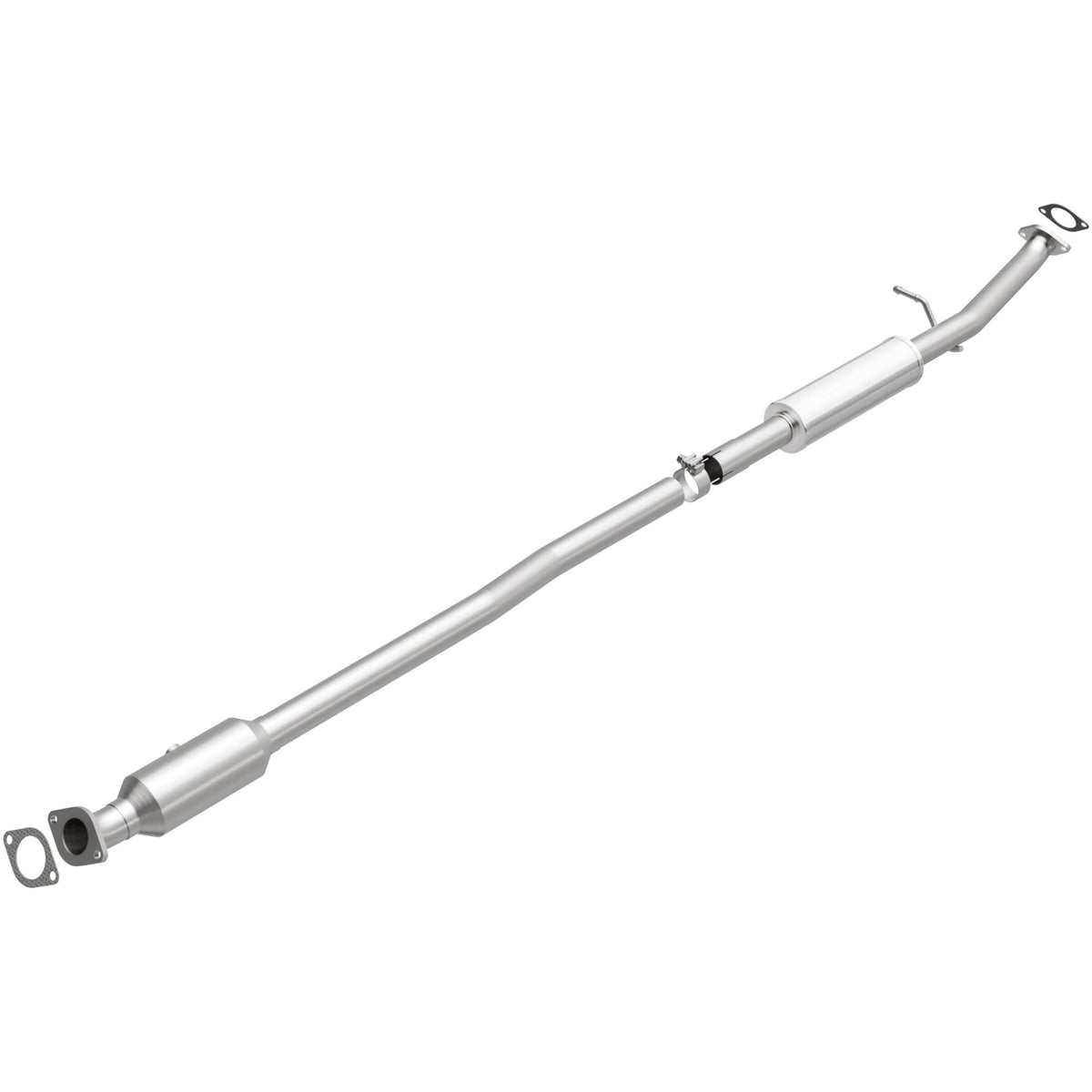 Stainless stainless steel catalytic converter from MagnaFlow Exhaust Products part number 21-145