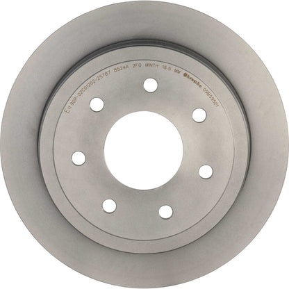 Gray cast iron disc brake rotor from Brembo part number 09.B595.21