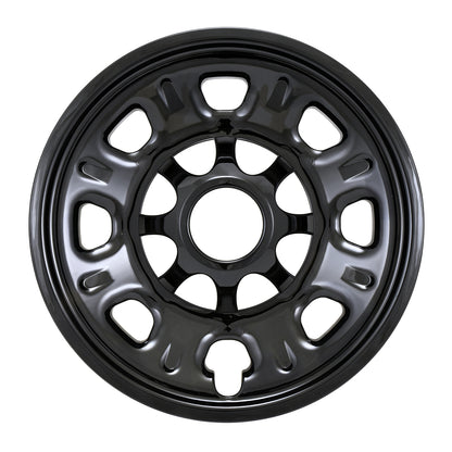 Black painted abs plastic wheel cover 18 diameter from Coast To Coast part number IMP92BLK