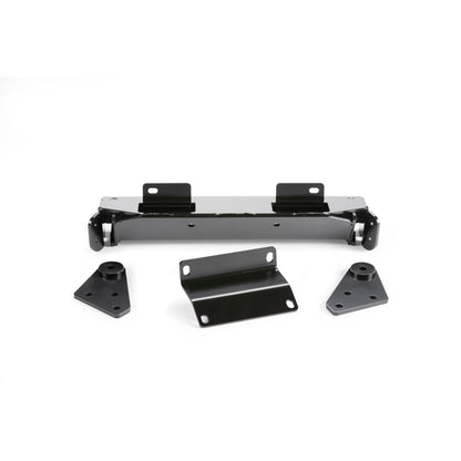 Black snow plow mount from Warn part number 108268