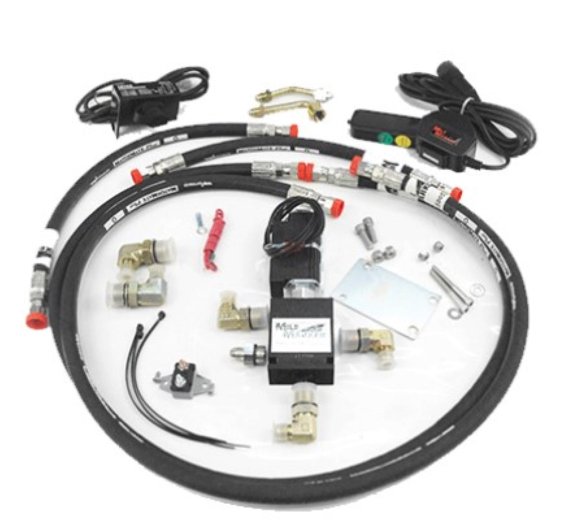 Natural combination winch valve adapter kit from Mile Marker part number 34-5020-55