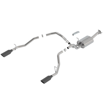 T-304 stainless steel exhaust system kit from Borla part number 140753BC