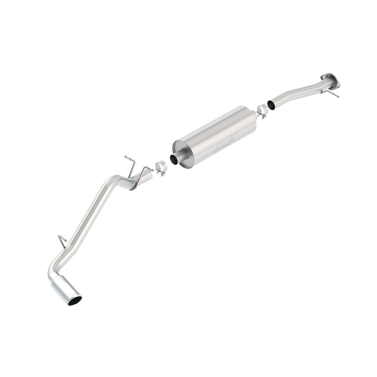 T-304 stainless steel exhaust system kit from Borla part number 140645