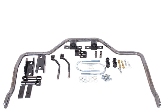 Silver hammertone suspension stabilizer bar kit from Hellwig part number 7705