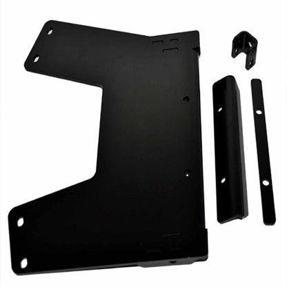 Black snow plow mount from Warn part number 80260