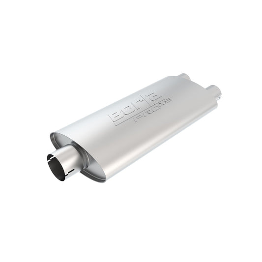 T-304 stainless steel exhaust muffler from Borla part number 400486