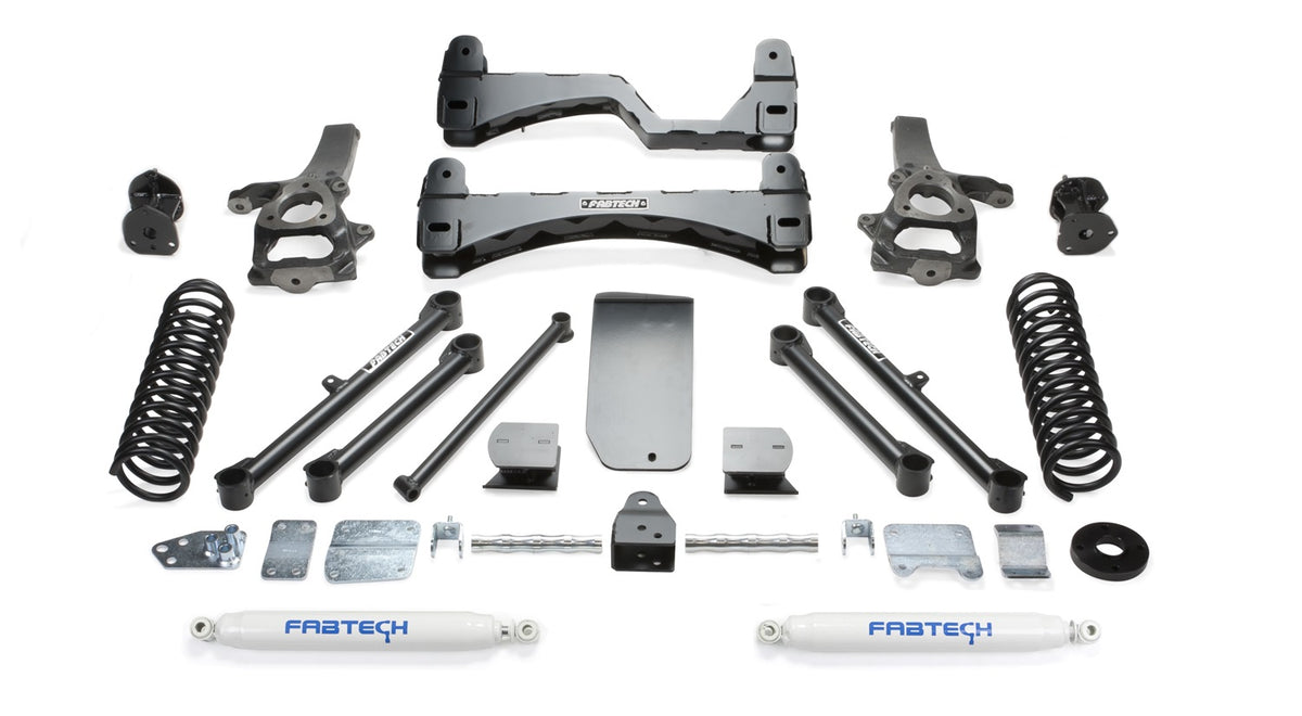 Basic Lift System w/Shocks from Fabtech part number K3055