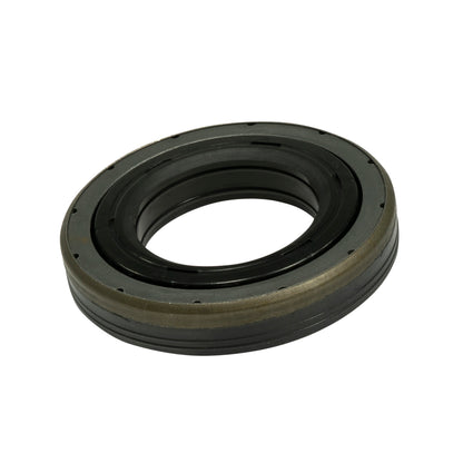 Black drive axle shaft seal from Yukon Gear and Axle part number YMSC1034