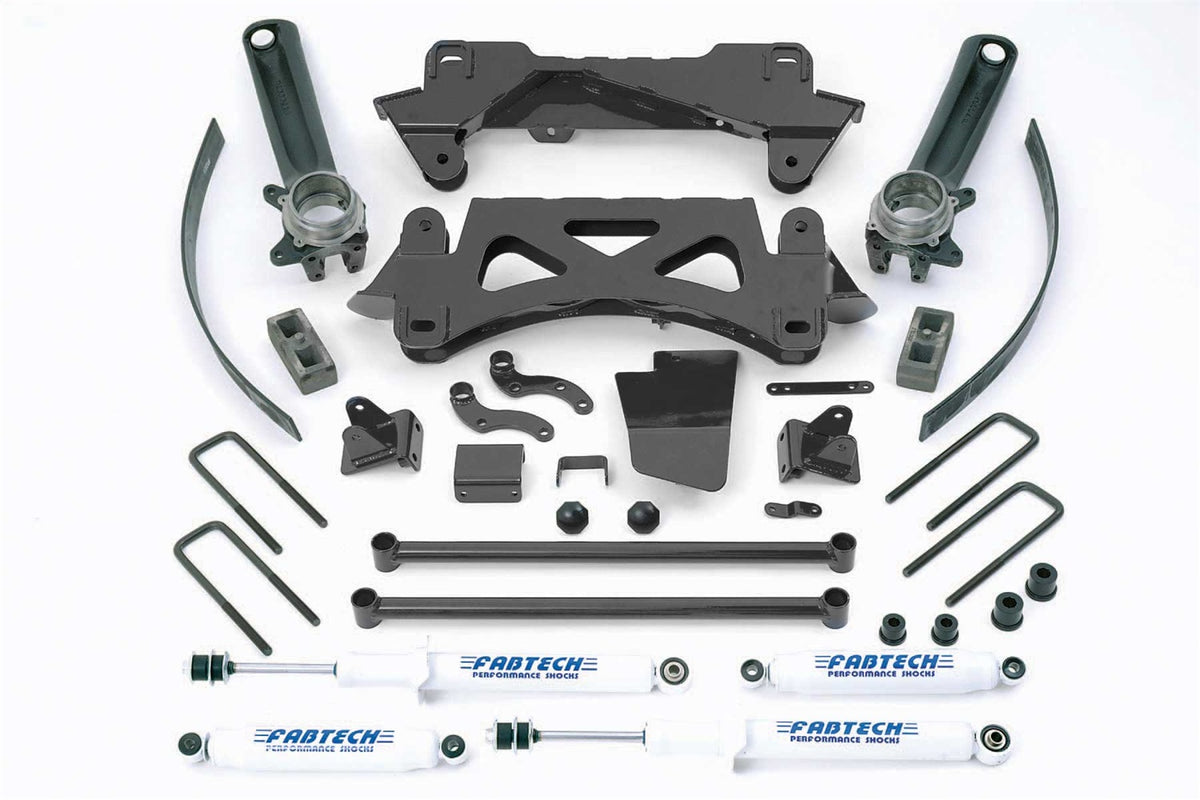 Performance Lift System w/Shocks from Fabtech part number K7003