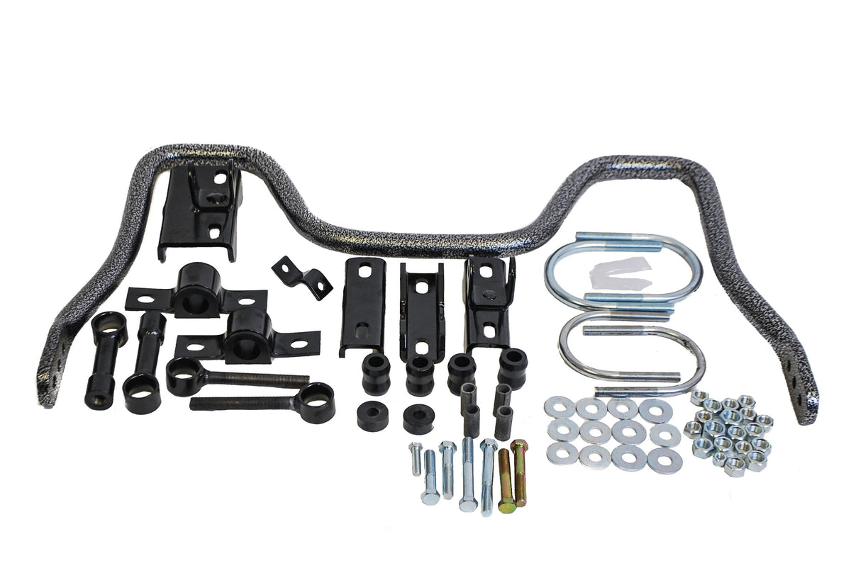 Silver hammertone suspension stabilizer bar kit from Hellwig part number 7735