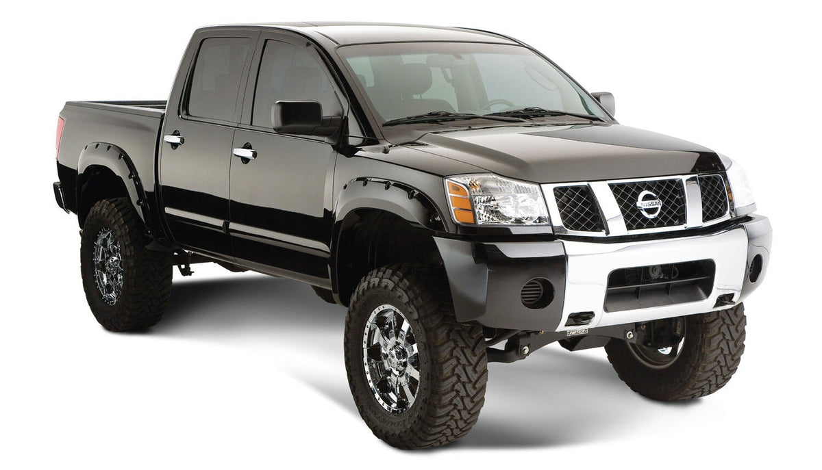 Black abs thermoplastic fender flare set from Husky Liners part number 2807909