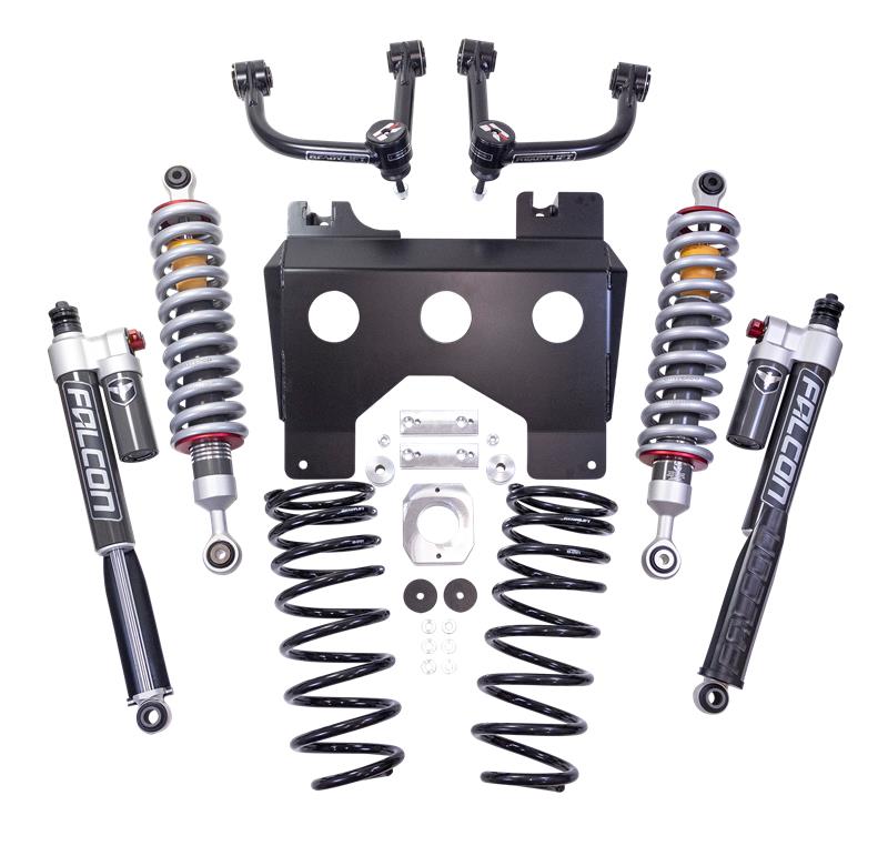 Black steel suspension lift kit from ReadyLift part number 62-50340