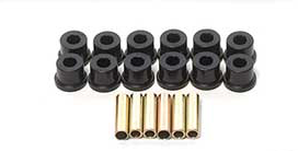 Black suspension control arm bushing from Fabtech part number FTS98033