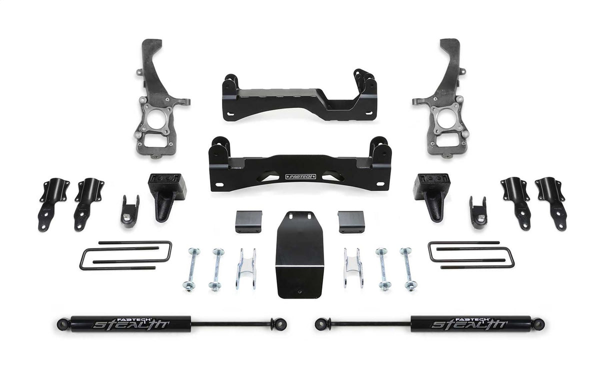 Basic Lift System w/Shocks from Fabtech part number K2371M