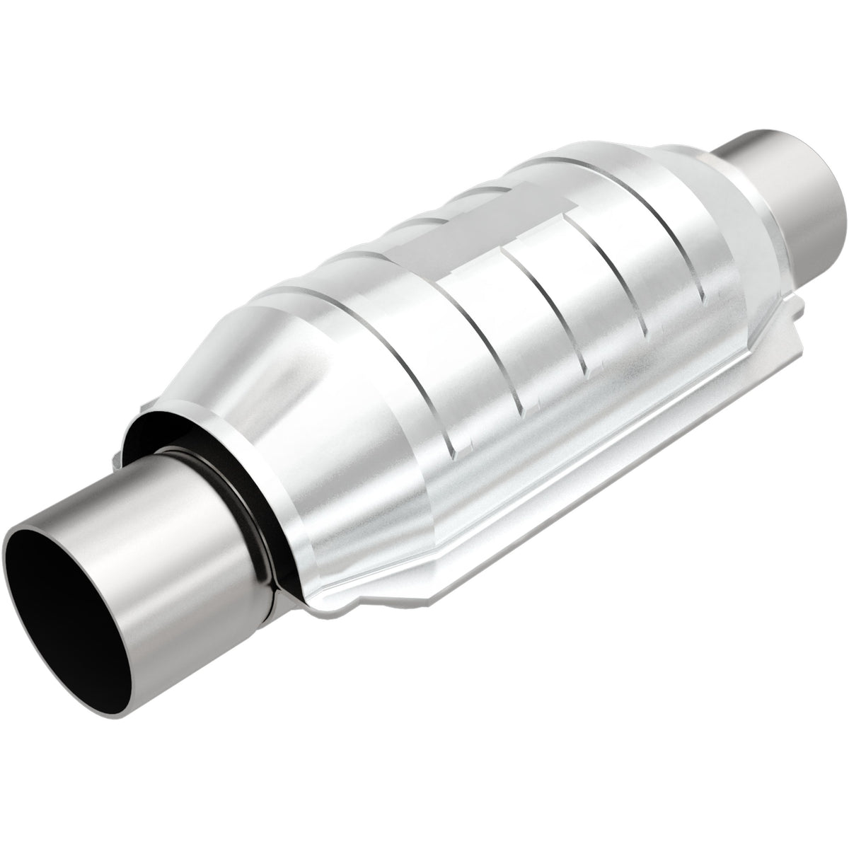Stainless stainless steel catalytic converter from MagnaFlow Exhaust Products part number 53004