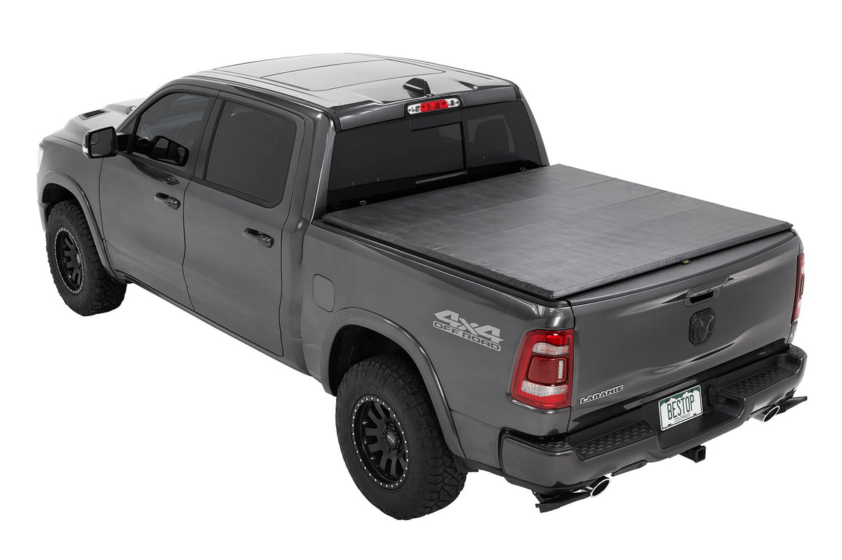 Black tonneau cover from Bestop part number 19227-01