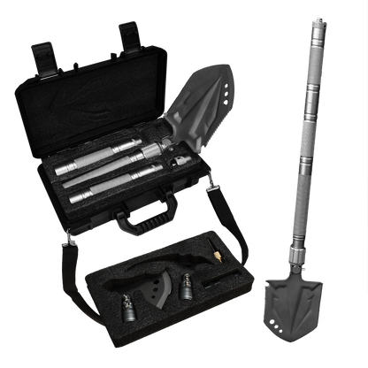 Black anodized combination shovel from Mile Marker part number 32004