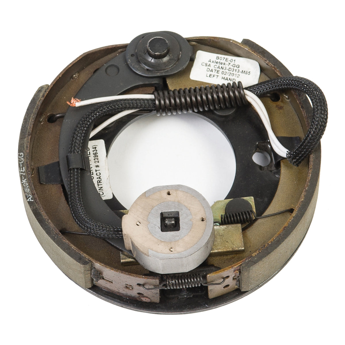 Natural trailer brake assembly 7 Inch diameter from Husky Towing part number 30789