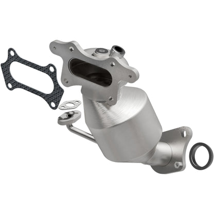 Uncoated stainless steel catalytic converter with integrated exhaust manifold from MagnaFlow Exhaust Products part number 5531036