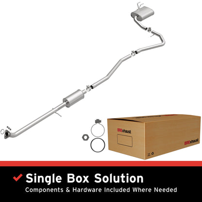 Satin exhaust system kit from BRExhaust part number 106-0953