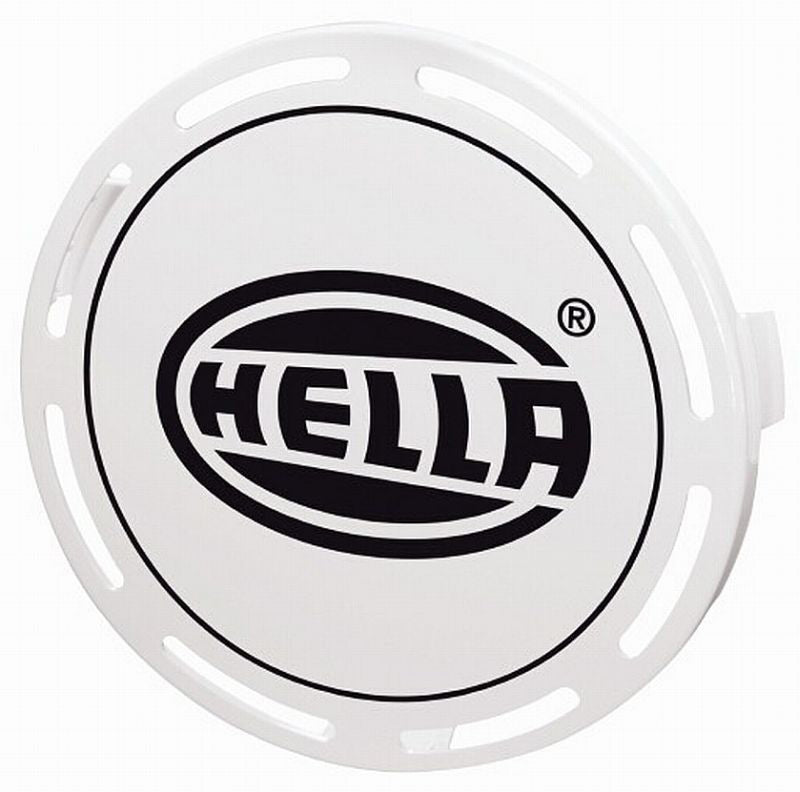 Black / white headlight cover from Hella part number 147945001
