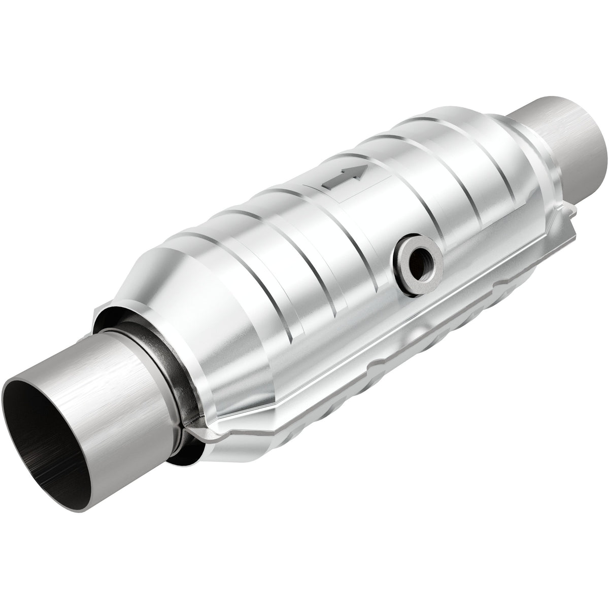 Stainless stainless steel catalytic converter from MagnaFlow Exhaust Products part number 51356