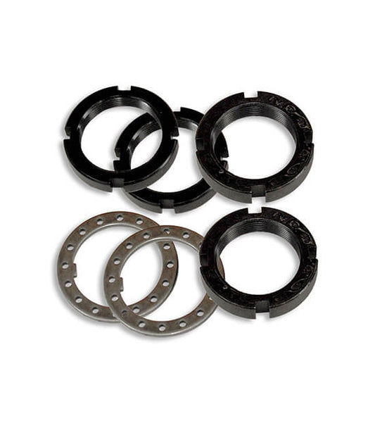 Natural metal locking hub spindle nut from Mile Marker part number 95-27997