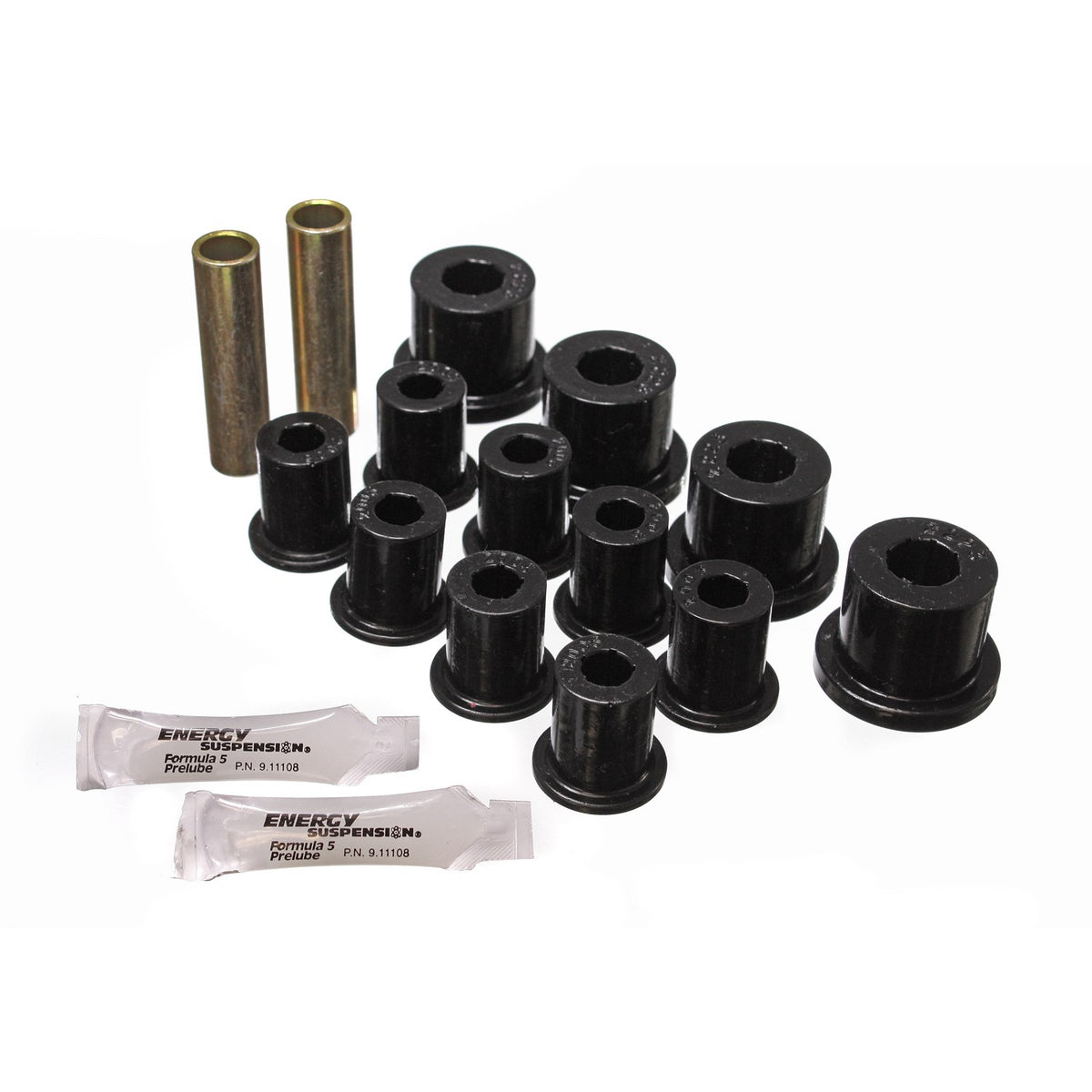 Black polyurethane leaf spring bushing from Energy Suspension part number 2.2103G