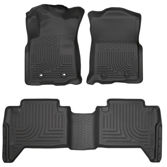Husky Liners 93881 Weatherbeater - Front & 2nd Seat Floor LinersFloor LinerHusky Liners