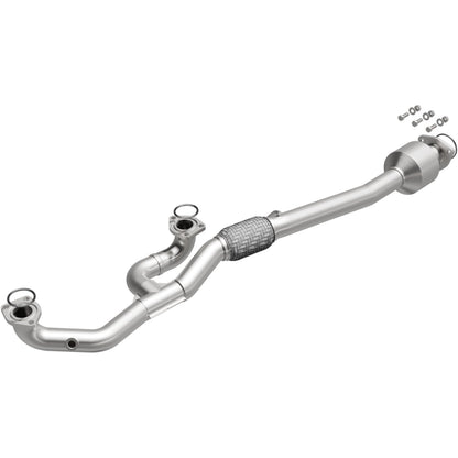 Stainless stainless steel catalytic converter from MagnaFlow Exhaust Products part number 5571756