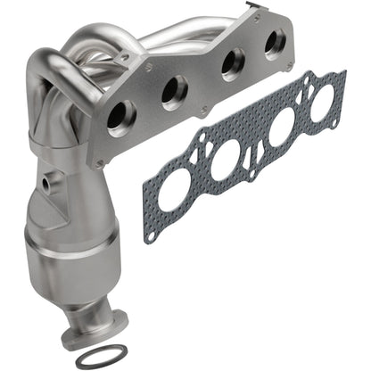 Uncoated stainless steel catalytic converter with integrated exhaust manifold from MagnaFlow Exhaust Products part number 5531291