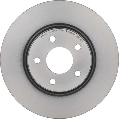 Gray cast iron disc brake rotor from Brembo part number 09.B518.11