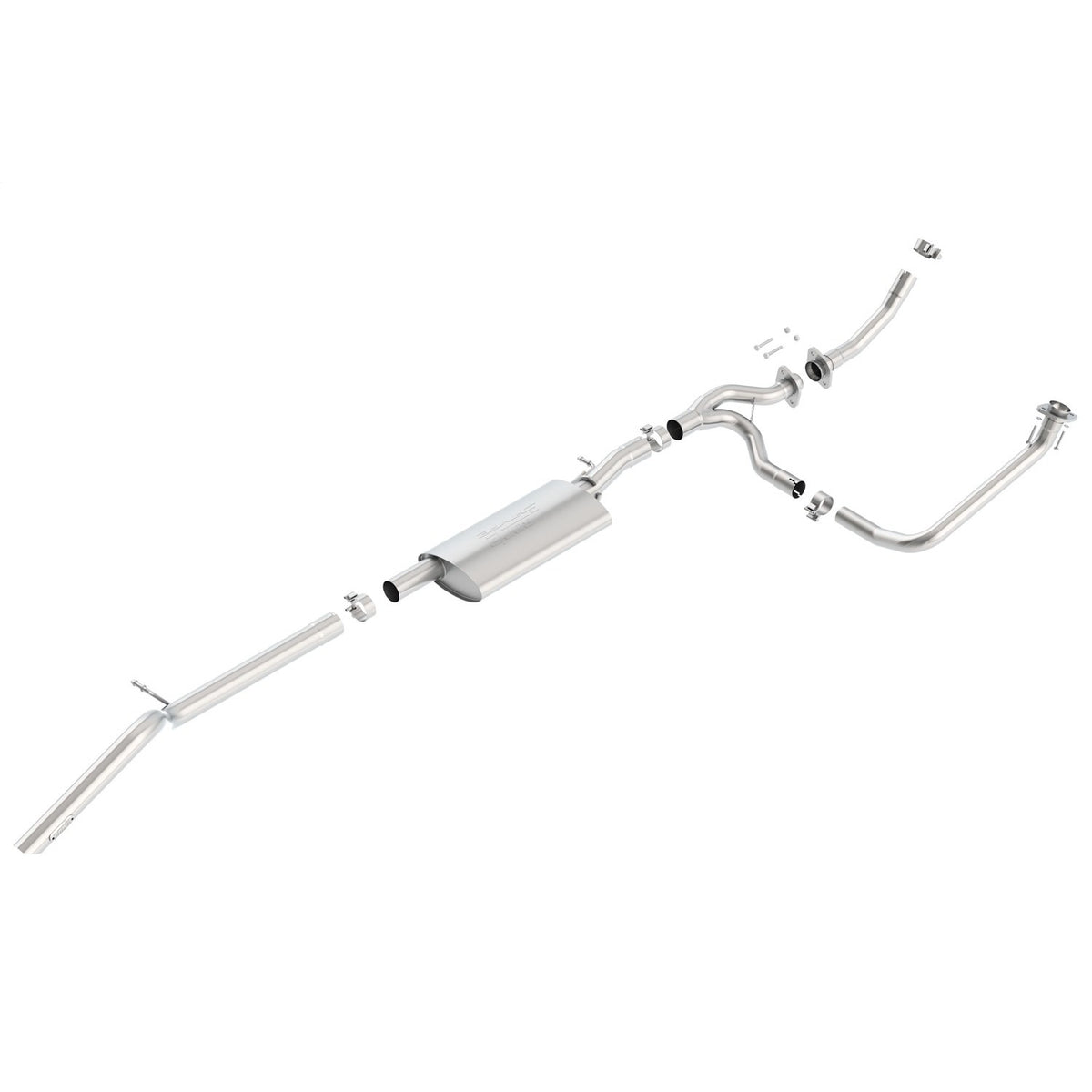 T-304 stainless steel exhaust system kit from Borla part number 140634