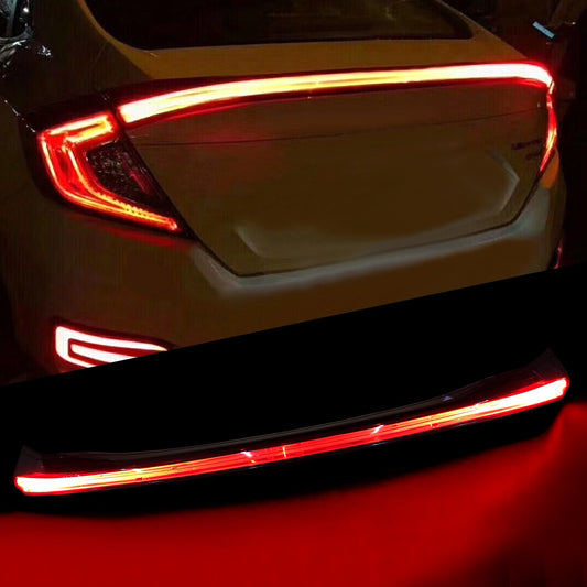 Matte black spoiler from AMERICAN MODIFIED part number AMHMAC00810