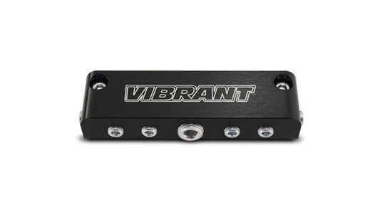 Silver vacuum line fitting from Vibrant Performance part number 2691