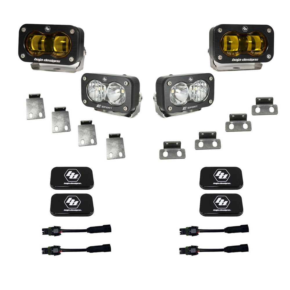 Baja amber fog light kit from Baja Designs part number 448181