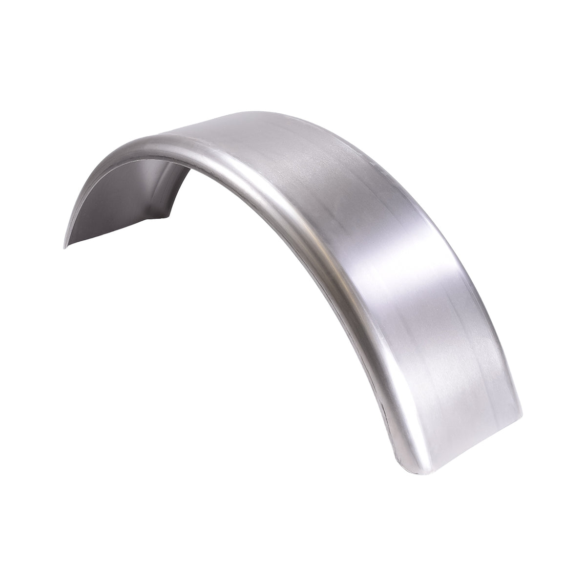 Silver oil coated steel fender with mounting hardware from Husky Towing part number F0005
