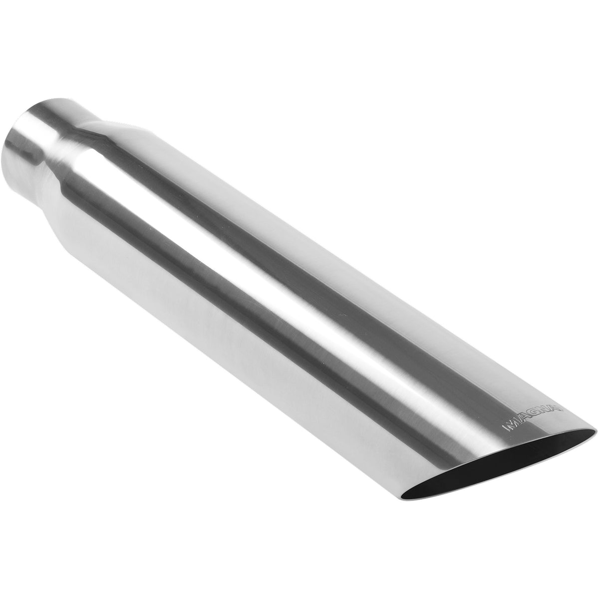 Polished stainless steel exhaust tail pipe tip from MagnaFlow Exhaust Products part number 35146