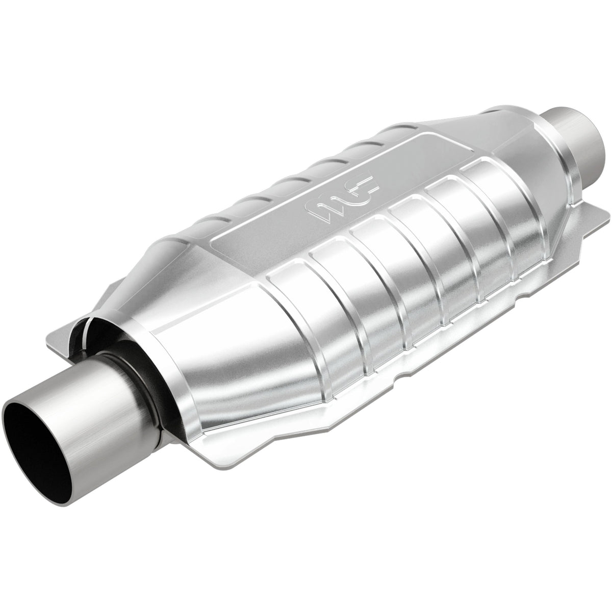Stainless stainless steel catalytic converter from MagnaFlow Exhaust Products part number 448304