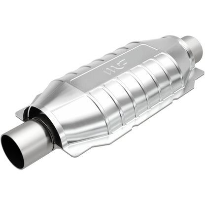 Stainless stainless steel catalytic converter from MagnaFlow Exhaust Products part number 448304